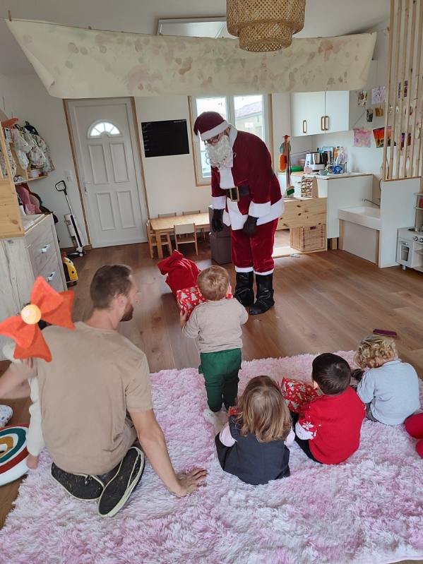 Visite du père Noël