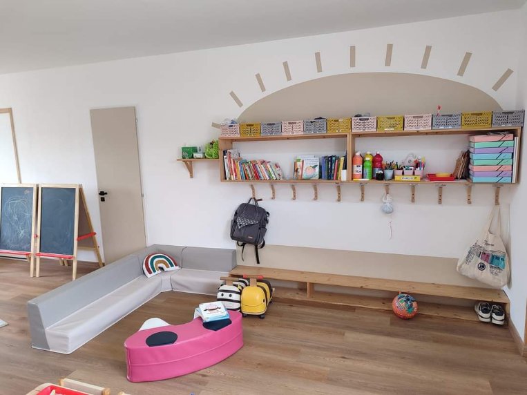 zone d'accueil des enfants
